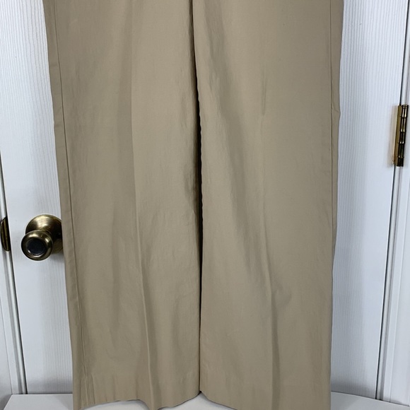 Gap original khaki colored pants with stretch and wide legs. Size 0 regular - Picture 3 of 9
